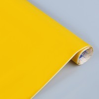 Пленка бархатная самоклеящаяся SADIPAL, рулон 45х100см, Желтый