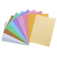 Набор цветной бумаги `Мягкие тона` SADIPAL Sirio, 170г/м2, 21х29.7см, 10 цветов