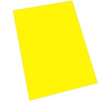 Бумага с флуоресцентным покрытием SADIPAL, 80г/м2, лист 50x70см, Желтый, 250л./упак.