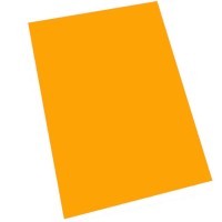Бумага с флуоресцентным покрытием SADIPAL, 80г/м2, лист 50x70см, Оранжевый, 250л./упак.
