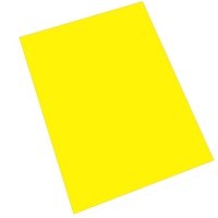 Бумага с флуоресцентным покрытием SADIPAL, 250г/м2, лист 50x65см, Желтый, 10л./упак.