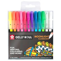 Набор гелевых ручек GELLY ROLL MOONLIGHT Sakura, 12 цветов