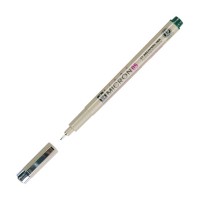 Ручка капиллярная PIGMA MICRON 0.45мм Sakura, Зеленый охотничий