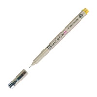 Ручка капиллярная PIGMA MICRON 0.45мм Sakura, Желтый