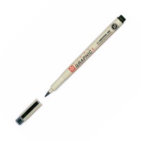 Ручка капиллярная PIGMA GRAPHIC 1мм Sakura, Черный