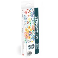 Набор капиллярных ручек SKETCHMARKER Artist Fine Pen 