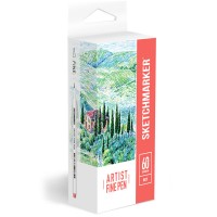 Набор капиллярных ручек SKETCHMARKER Artist Fine Pen, 60цв.