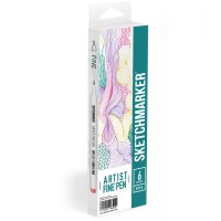 Набор капиллярных ручек SKETCHMARKER Artist Fine Pen 