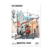 Альбом для маркеров SKETCHMARKER BRISTOL, 300г/м2, А4, 20л. (склейка по короткой стороне, мягкая обложка)