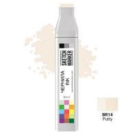Чернила для спиртовых маркеров SKETCHMARKER, 22мл, BR14 Шпатлевка