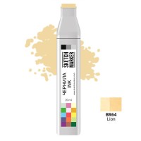 Чернила для спиртовых маркеров SKETCHMARKER, 22мл, BR64 Лев
