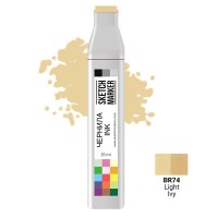 Чернила для спиртовых маркеров SKETCHMARKER, 22мл, BR74 Плющ светлый