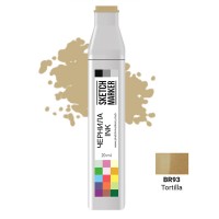 Чернила для спиртовых маркеров SKETCHMARKER, 22мл, BR93 Маисовая лепешка