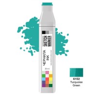 Чернила для спиртовых маркеров SKETCHMARKER, 22мл, G152 Бирюзово-зеленый