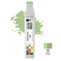 Чернила для спиртовых маркеров SKETCHMARKER, 22мл, G52 Зеленая трава
