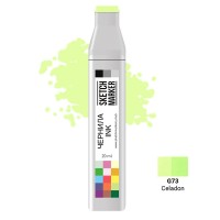 Чернила для спиртовых маркеров SKETCHMARKER, 22мл, G73 Светлый зелёный (Селадон)