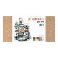 Набор маркеров SKETCHMARKER `City Set` (лимитир.), 12цв.