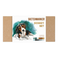 Набор маркеров SKETCHMARKER `Doggy Set` (лимитир.), 12цв.