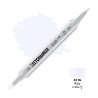 Маркер спиртовой двухсторонний SKETCHMARKER, B115 Бледный айсберг