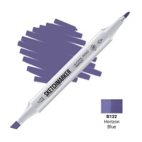Маркер спиртовой двухсторонний SKETCHMARKER, B122 Синий горизонт