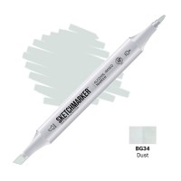 Маркер спиртовой двухсторонний SKETCHMARKER, BG34 Грязь