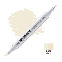 Маркер спиртовой двухсторонний SKETCHMARKER, BR75 Клён