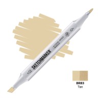 Маркер спиртовой двухсторонний SKETCHMARKER, BR83 Смуглый