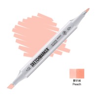 Маркер спиртовой двухсторонний SKETCHMARKER, R114 Персик