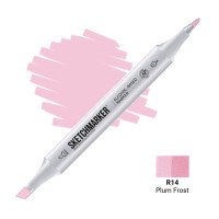 Маркер спиртовой двухсторонний SKETCHMARKER, R14 Морозная слива