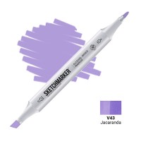 Маркер спиртовой двухсторонний SKETCHMARKER, V43 Джакаранда