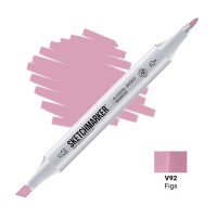 Маркер спиртовой двухсторонний SKETCHMARKER, V92 Инжир
