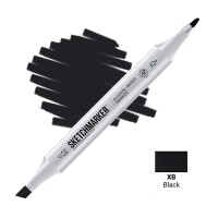 Маркер спиртовой двухсторонний SKETCHMARKER, XB Черный