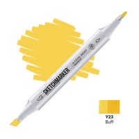 Маркер спиртовой двухсторонний SKETCHMARKER, Y23 Кожа буйвола