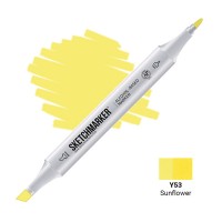 Маркер спиртовой двухсторонний SKETCHMARKER, Y53 Подсолнух