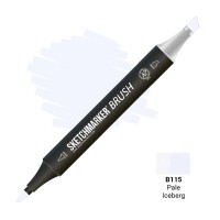 Маркер спиртовой двухсторонний SKETCHMARKER Brush, B115 Бледный айсберг