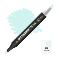 Маркер спиртовой двухсторонний SKETCHMARKER Brush, B15 Венеция