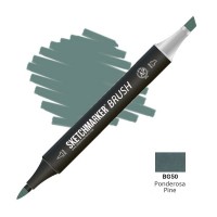 Маркер спиртовой двухсторонний SKETCHMARKER Brush, BG50 Орегонская сосна