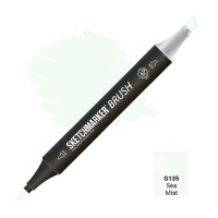 Маркер спиртовой двухсторонний SKETCHMARKER Brush, G135 Морская дымка