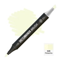 Маркер спиртовой двухсторонний SKETCHMARKER Brush, G45 Фисташковый