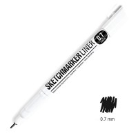 Ручка капиллярная (линер) SKETCHMARKER 0.7, черный