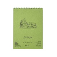 Альбом SM-LT Authentic Acrylic 290г/м2 А5 20л белый спираль