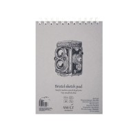 Альбом SM-LT Authentic Bristol 185г/м2 А5 30л экстрабелый спираль
