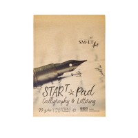 Альбом для каллиграфии SM-LT Start 90г/м2 А5 30л., белый, склейка
