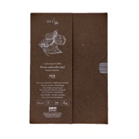 Альбом SM-LT Authentic Watercolor Brown в папке 280г/м2 A4 35л. коричн., склейка