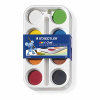 Hабор красок акварельных Staedtler, 8 цветов Пластиковая коробка
