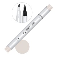 Маркер спиртовой двухсторонний BRUSH Stylefile, WG2 Серый теплый 2