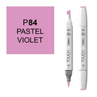 Маркер спиртовой двухсторонний TOUCH BRUSH ShinHan Art, фиолетовый пастельный