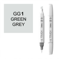 Маркер спиртовой двухсторонний TOUCH BRUSH ShinHan Art, серый зеленоватый 1
