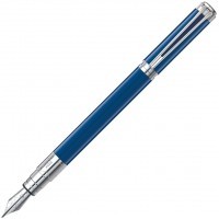 Ручка перьевая Waterman Perspective Obsession Blue CT, перо F сталь