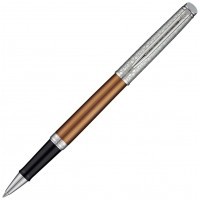 Ручка роллер Waterman Hemisphere Deluxe Privee Bronze CT, F черные чернила